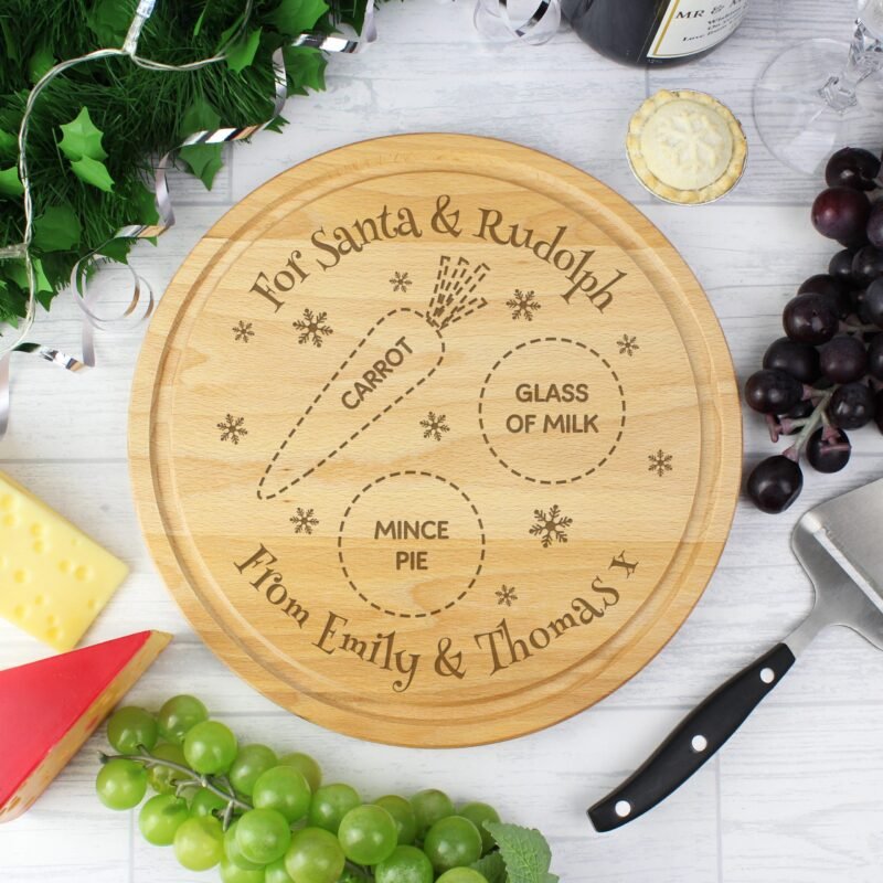 Christmas Eve Round Treats Board - Image 4