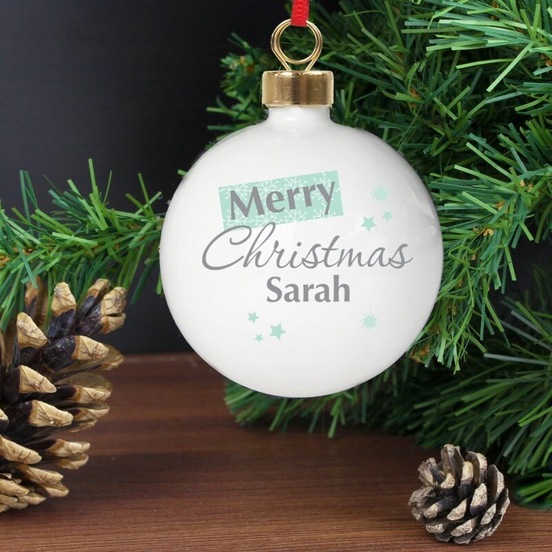 Personalised Snowflake Bauble - Image 6