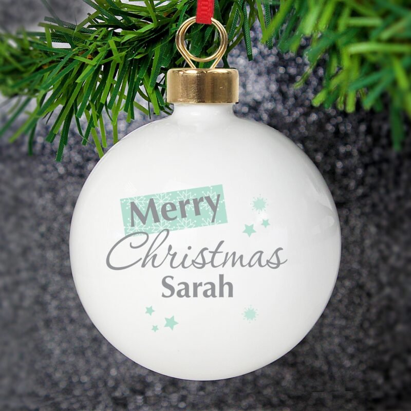 Personalised Snowflake Bauble - Image 5