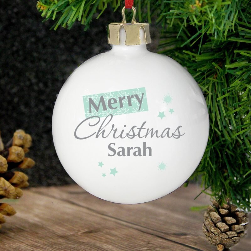 Personalised Snowflake Bauble - Image 4