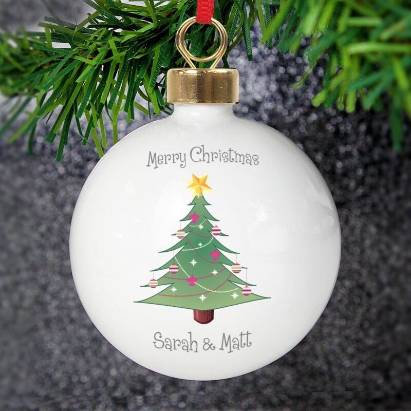 Personalised Christmas Tree Bauble - Image 7