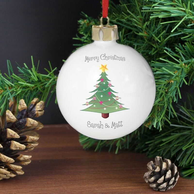 Personalised Christmas Tree Bauble - Image 6
