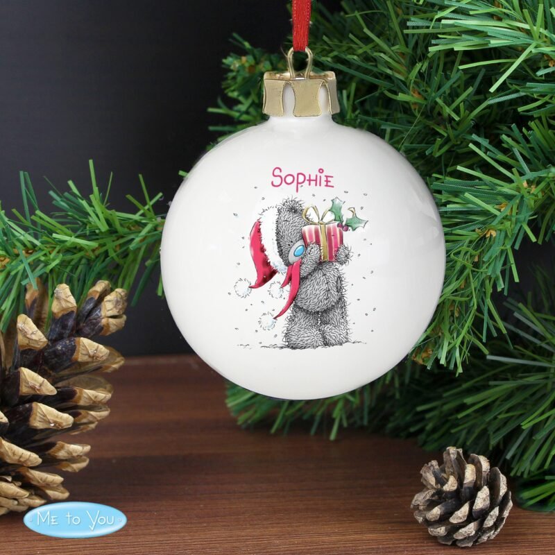 Personalised Me To You Christmas Bauble - Image 5