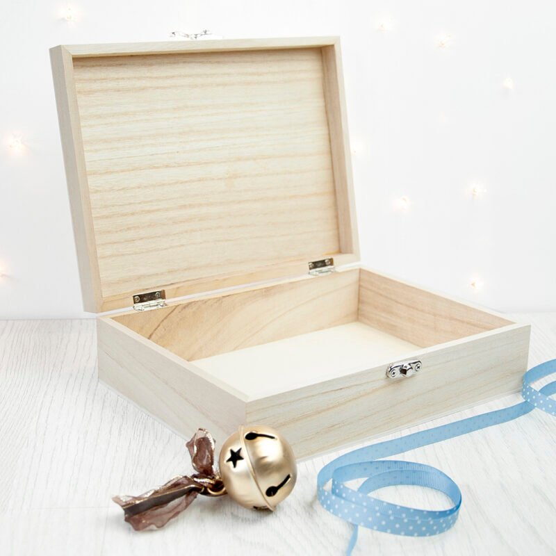 Personalised Christmas Eve Box with Festive Pattern - Image 2